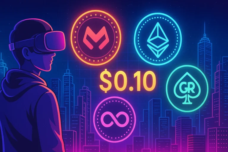 Best 10 Metaverse Coins Under $0.10